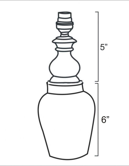 Blue Pottery Handiya Lamp (Without Lampshade)